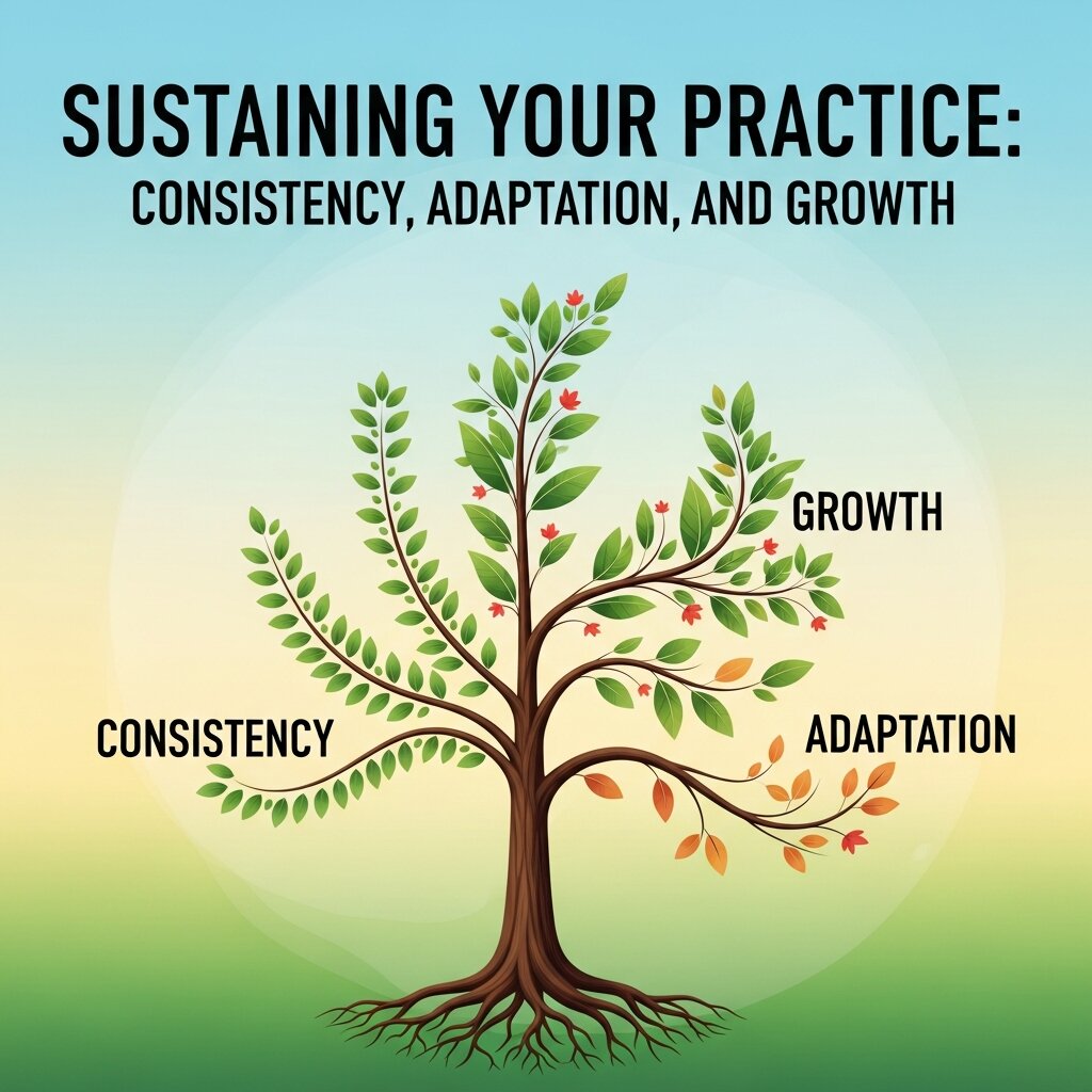 Sustaining Your Practice Consistency, Adaptation, and Growth
