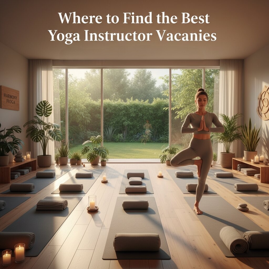 Where to Find the Best Yoga Instructor Vacancies