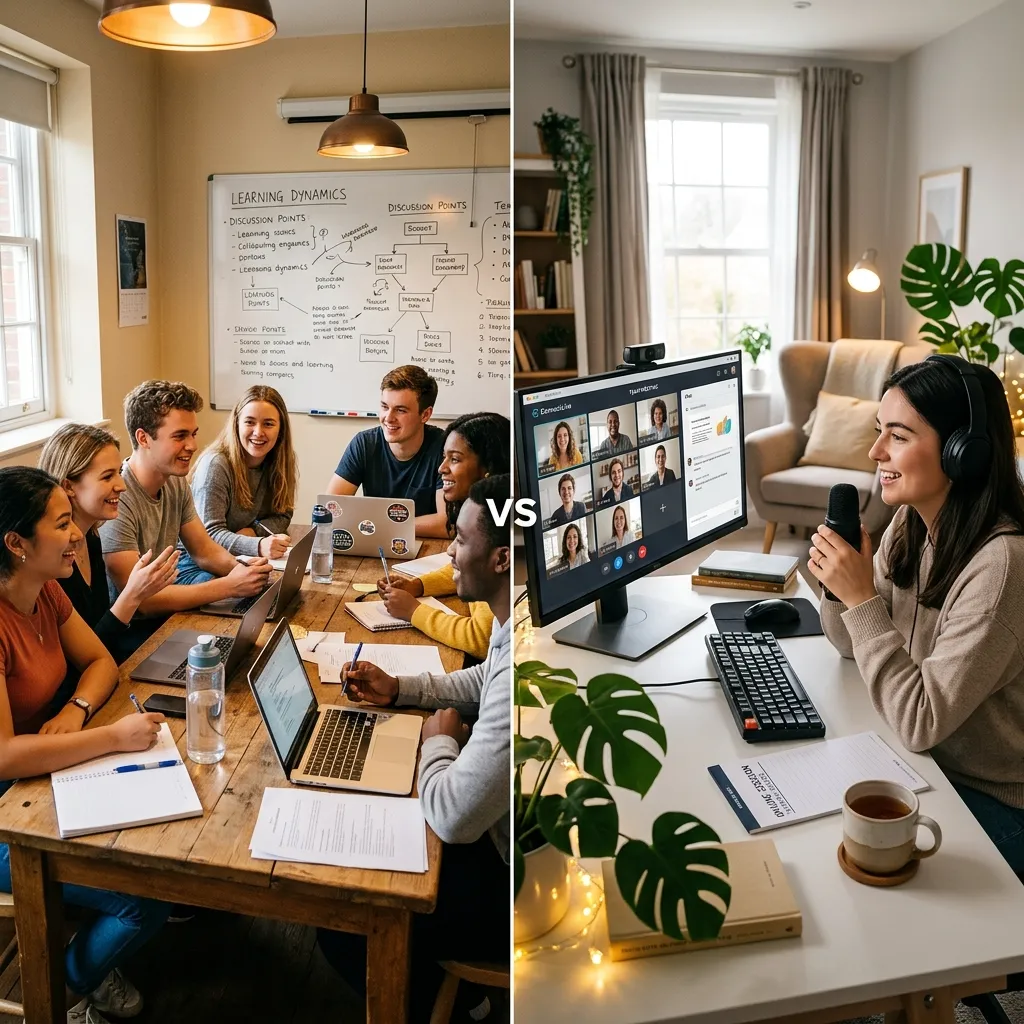Choosing Between In-Person and Online Formats